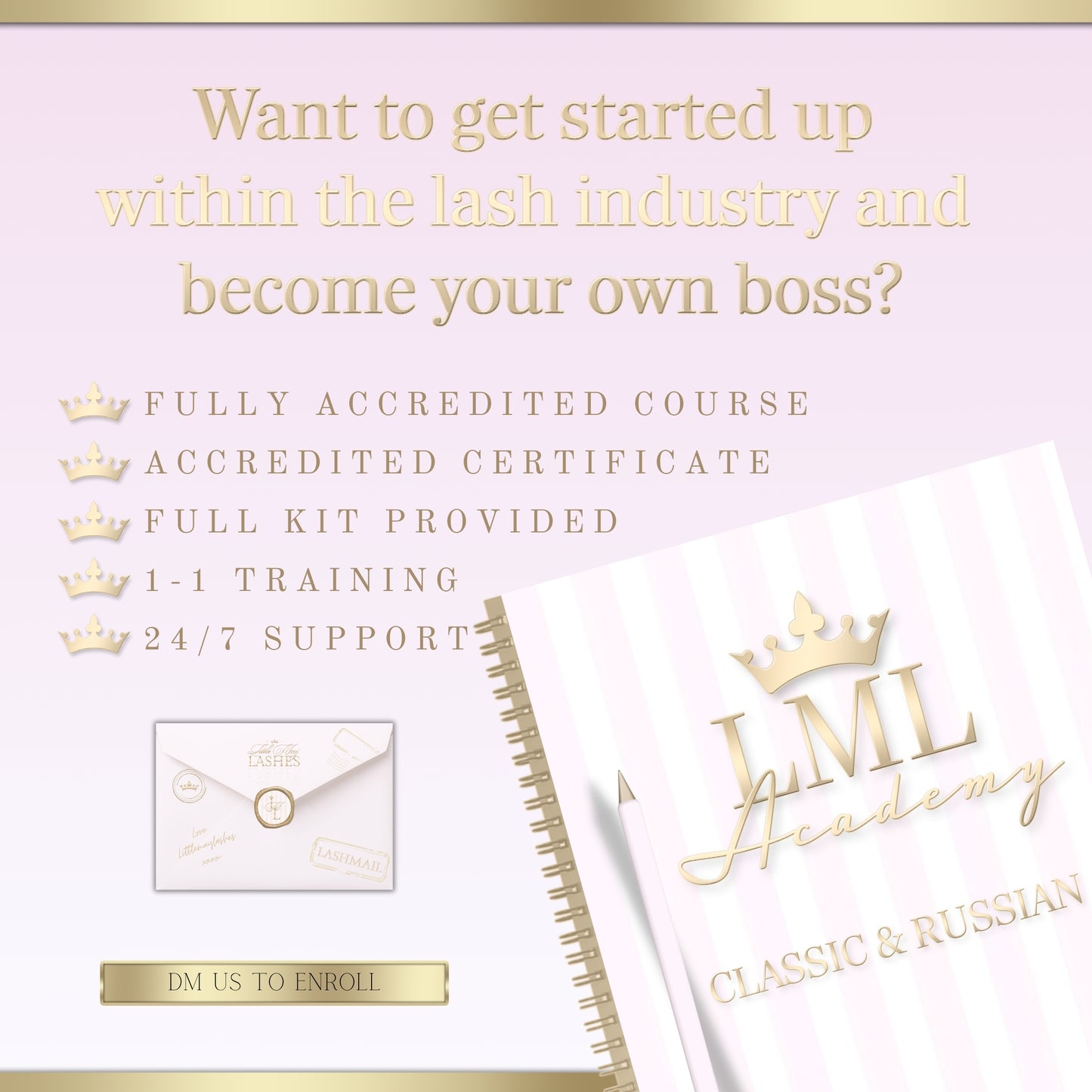 CLASSIC LASH COURSE TRAINING 1 DAY